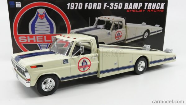 Ford F-350 1970 Camion Rampa Shelby 1:18