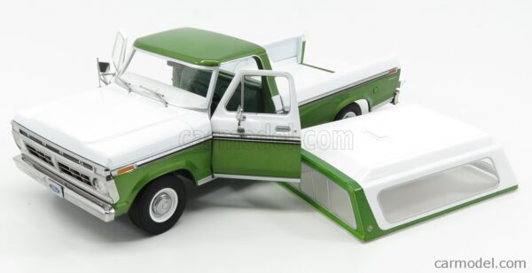 1976 Ford F-100 - Medium Green Glow Poly with Wimbledon White Combination - Imagen 2