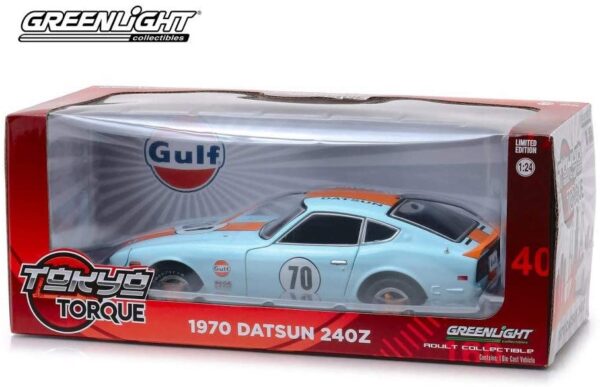 1970 Datsun 240Z - Tokyo Torque - Gulf Oil 1:24 - Imagen 2