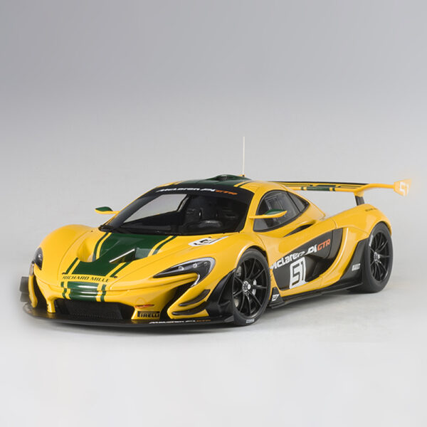 McLaren P1 GTR (YELLOW/GREEN STRIPES #51)