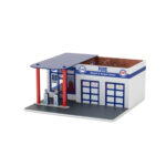 Diorama Mechanics Corner Series 3  Bomba bencinera Vintage Pure Oil Metalico  1:64