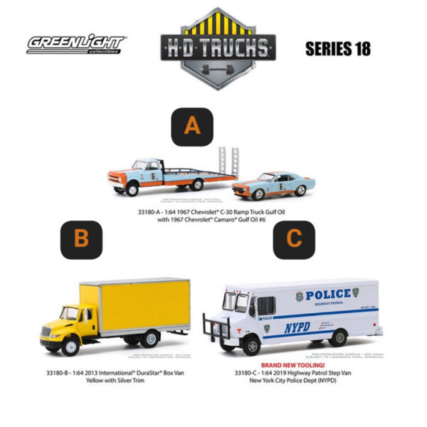 H.D. Trucks Series 18 Assortment