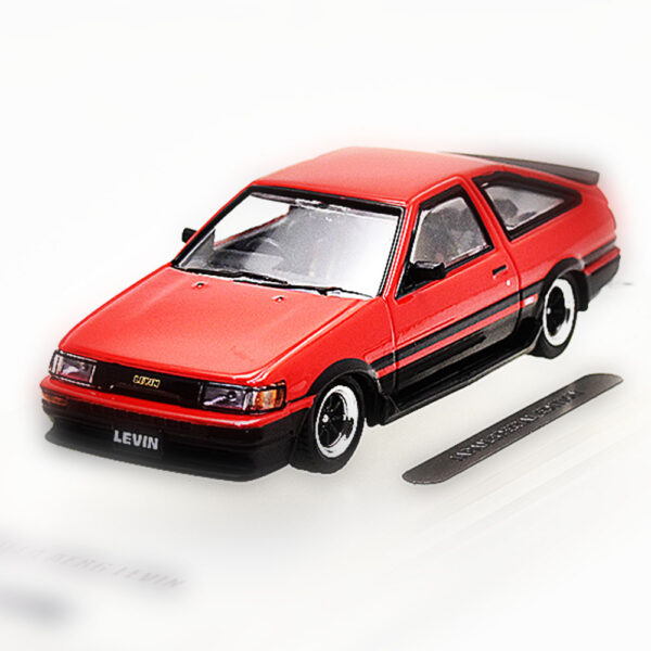 1:64 TOYOTA COROLLA AE86 Levin 1985 Red (Japan Special)