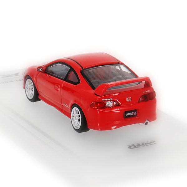 HONDA INTEGRA TYPE-R DC5 RED W/ Extra Wheels and carbon bonnet decals - Imagen 4