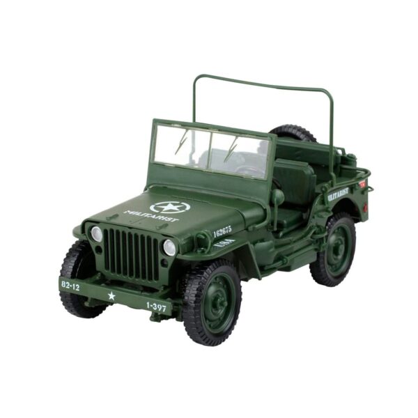 Jeep Willys militar 1:18