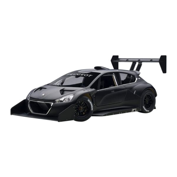 PEUGEOT 208 T16 PIKES PEAK RACE CAR 2013 PLAIN COLOR VERSION (BLACK)