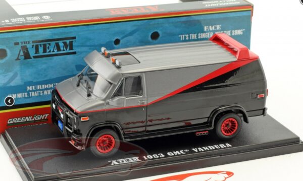 1983 GMC Vandura - The A Team Camioneta Los Magnificos 1:43 - Imagen 5