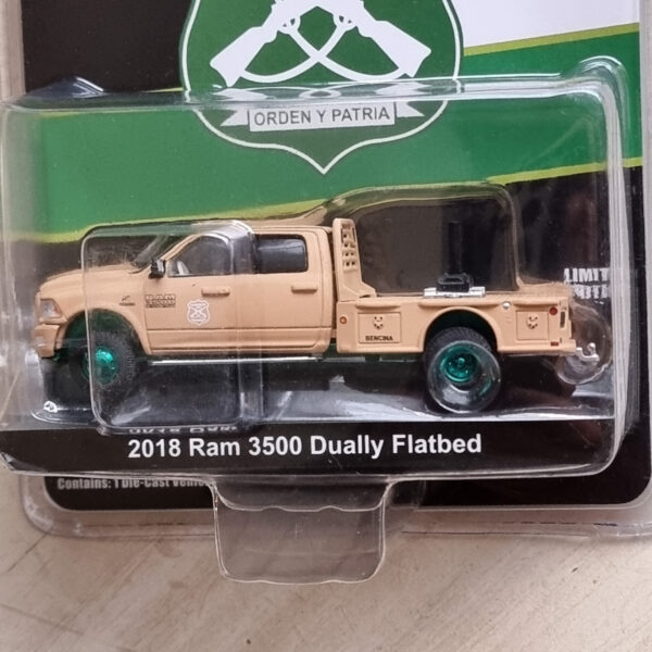 GREENMACHINE RAM 3500 2018 GRUA CARABINEROS DE CHILE