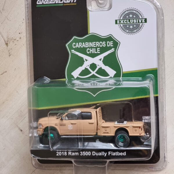 GREENMACHINE RAM 3500 2018 GRUA CARABINEROS DE CHILE - Imagen 2