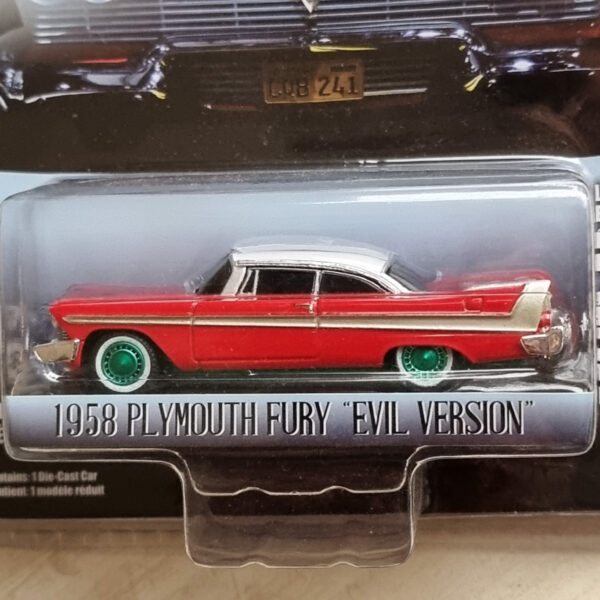 GREENMACHINE PLYMOUTH FURY 1958 CHRISTINE EVIL VERSION 1:64