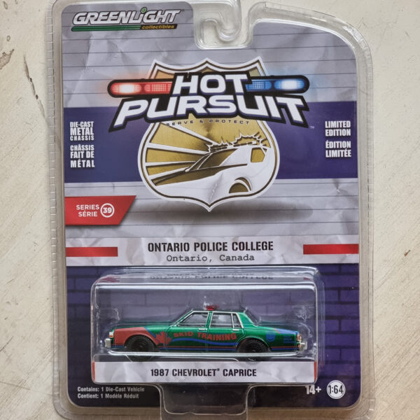 GREENMACHINE CHEVROLET CAPRICE 1987 POLICIA ONTARIO 1:64 - Imagen 2