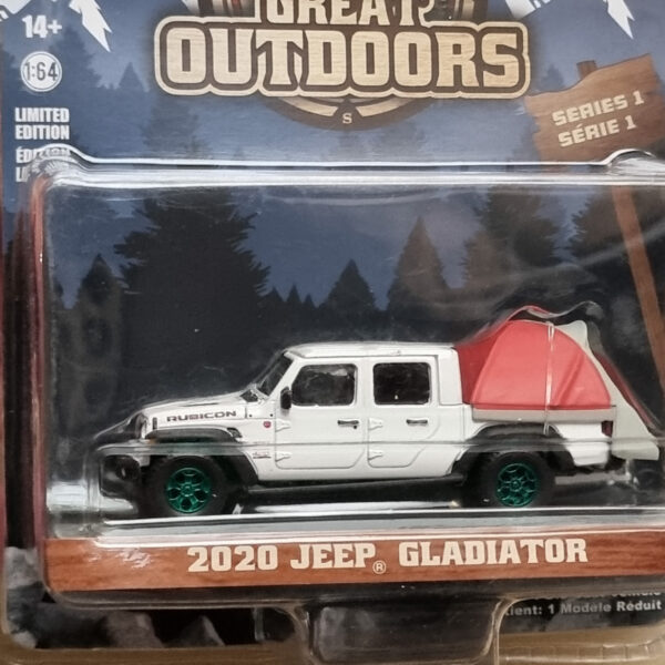 GREENMACHINE JEEP GLADIADOR 2020 CAMPER 1:64