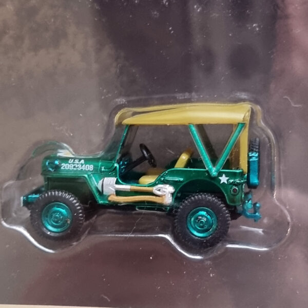 GREENMACHINE JEEP WILLYS MB 1943 CON CARRO 1:64 - Imagen 2