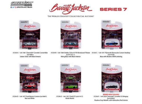 Barrett-Jackson 'Scottsdale Edition' Series 8 /Barracuda/GT 40/Bronco/Corvette/Shelby - Imagen 2