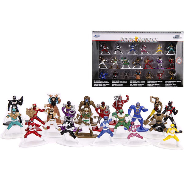 Set Nano Figuras Power Rangers