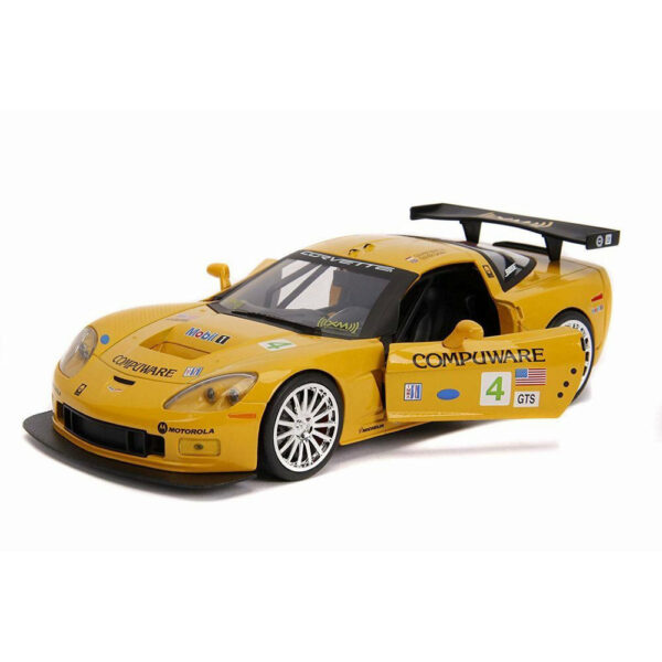 2005 Chevy Corvette C6-R Yellow