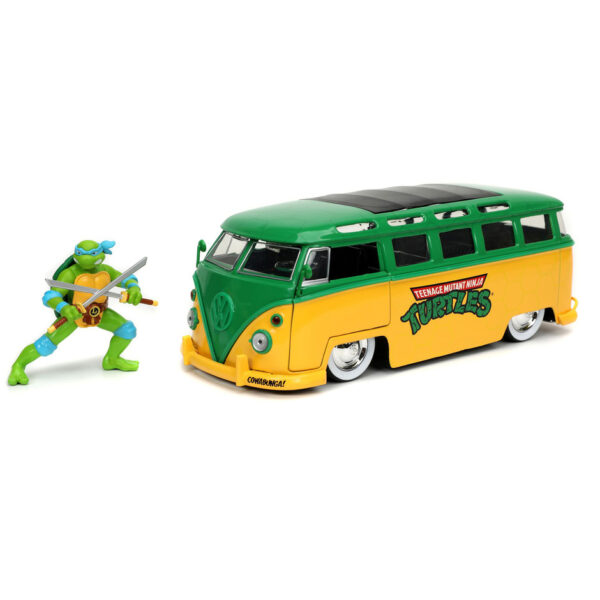 Tortugas Ninja 1962 Volkswagen Bus & Leonardo