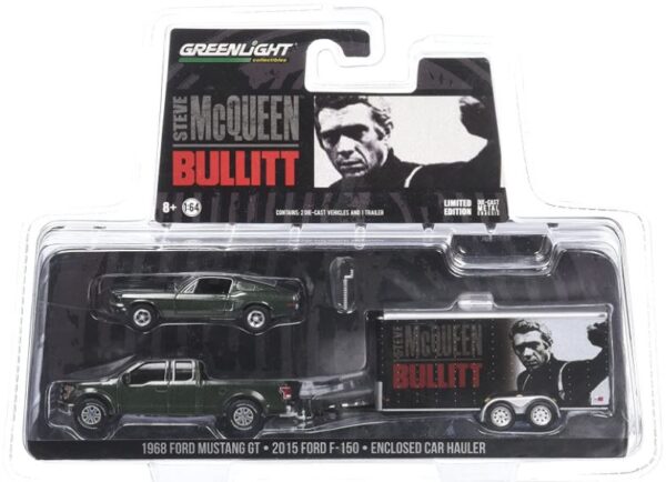 Mustang Bullit Steve McQueen Trailer Set  Camion