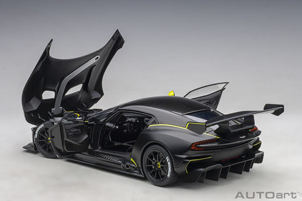 ASTON MARTIN VULCAN (MATT BLACK W/LIME GREEN STRIPES) - Imagen 2