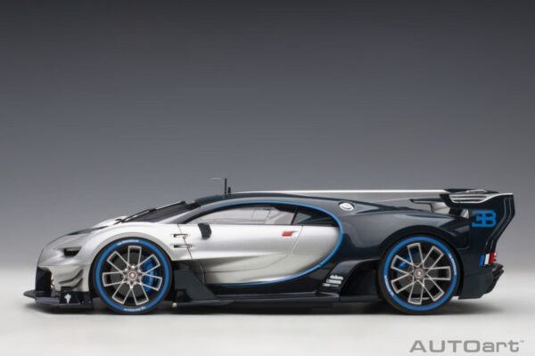 BUGATTI VISION GRAN TURISMO (ARGENT2 SILVER/PBCLSUE CA R B O N ) - Imagen 3