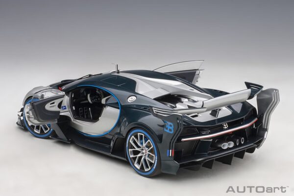 BUGATTI VISION GRAN TURISMO (ARGENT2 SILVER/PBCLSUE CA R B O N ) - Imagen 4