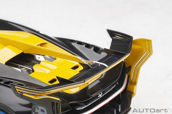 BUGATTI VISION GRAN TURISMO (GIALLO MIDAS  CARBON ) - Imagen 2