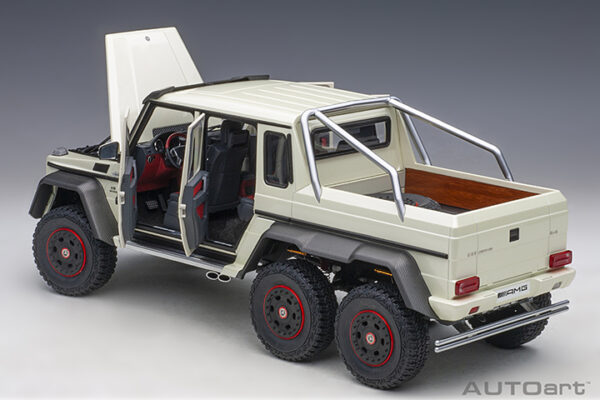 MERCEDES-BENZ G63 AMG 6x6 (DESIGNO DIAMOND WHITE ) - Imagen 3