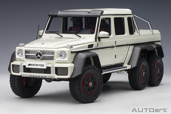 MERCEDES-BENZ G63 AMG 6x6 (DESIGNO DIAMOND WHITE )