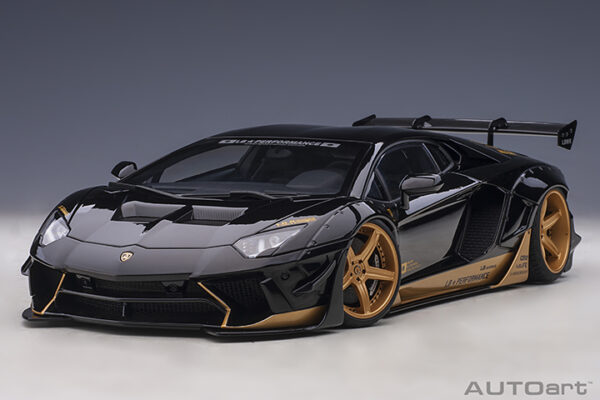 LIBERTY WALK LB-WORKS LAMBORGHINI AVENTADOR LIMITED EDITION GLOSS BLACK