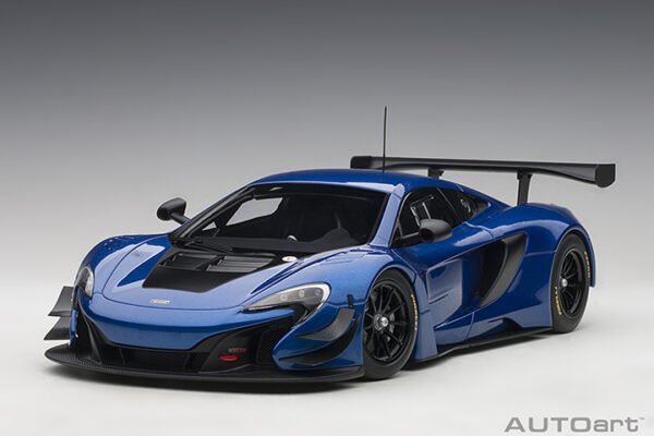 McLAREN 650S GT3 BLUE/BLACK ACCENTS