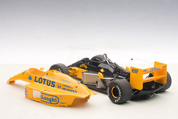 LOTUS 99T HONDA F1 JAPANESE GP 1987 AYRTON SENNA #12 - Imagen 4