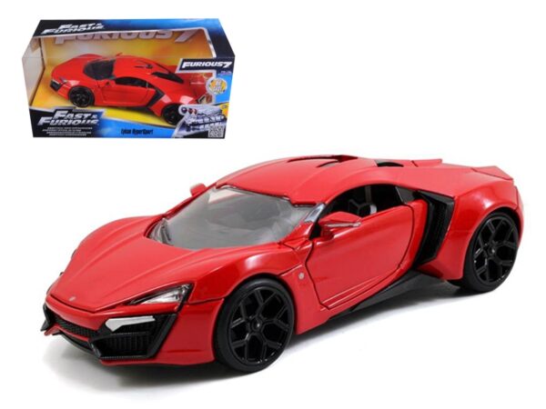 1:24 F7 Lykan Hypersport Red