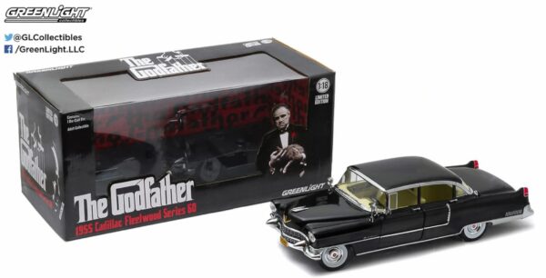 1955 Cadillac Fleetwood Series 60 Special El Padrino  The Godfather 1:18 - Imagen 2