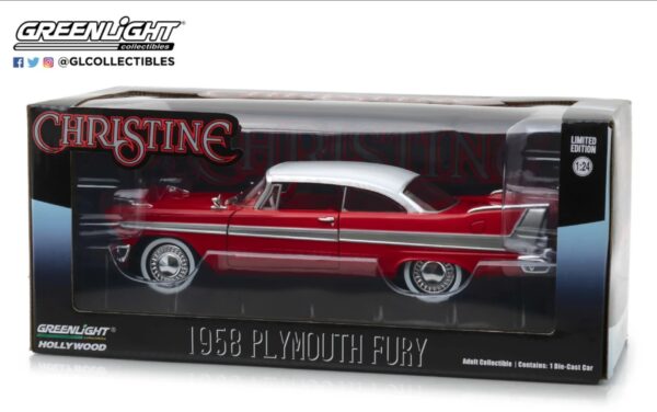 1958 Plymouth Fury - Christine 1:24 - Imagen 3