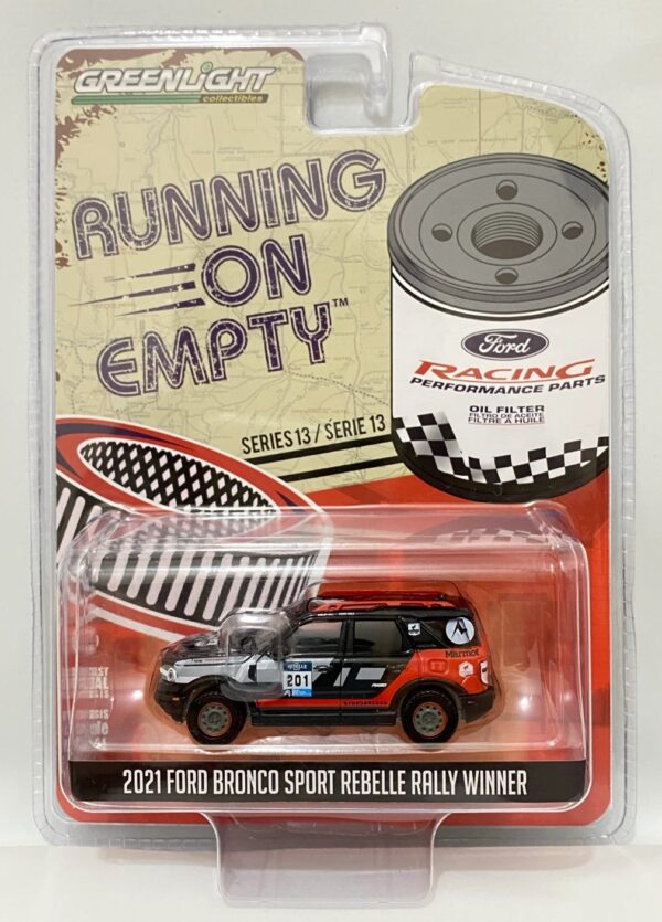 2021 Ford Bronco Sport  Rally Winner 1:64 - Imagen 3