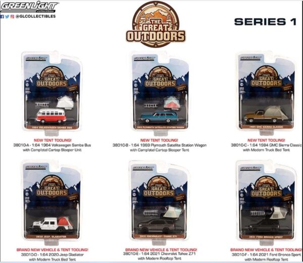 The Great Outdoors Series 1 Tahoe Bronco Sierra Jeep Gladiador Nueva Serie - Imagen 9