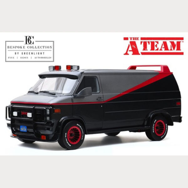 GMC Vandura 1983 A Team Los Magnificos (40 cms largo) escala 1:12