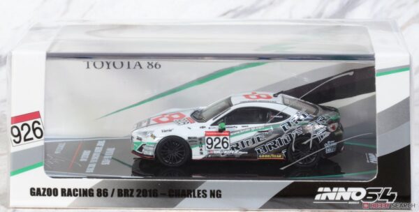 TOYOTA 86 #926 "BRIDE" GAZOO RACING 86/BRZ 2016 CHARLES NG 10 - Imagen 3