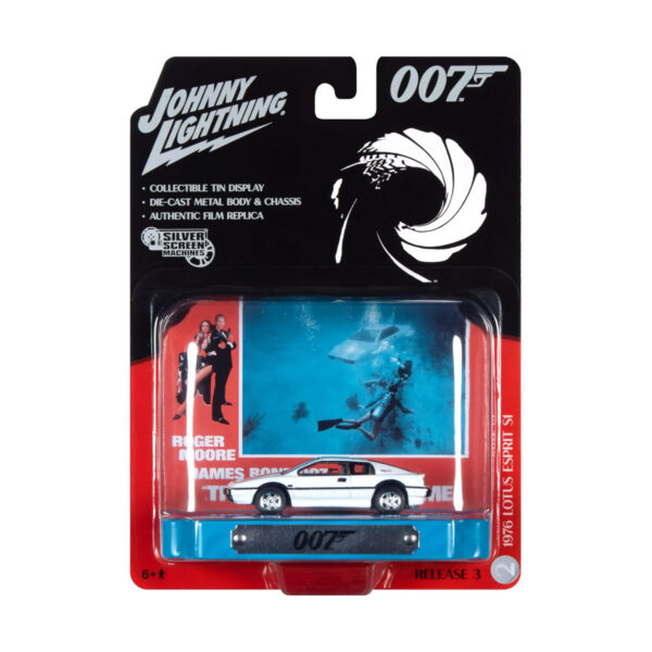 James Bond Lotus caja metal Tin Display 1:64