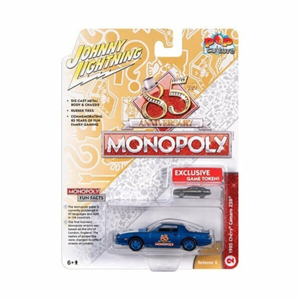 Chevy Camaro 1985 Monopoly 1:64 - Imagen 2