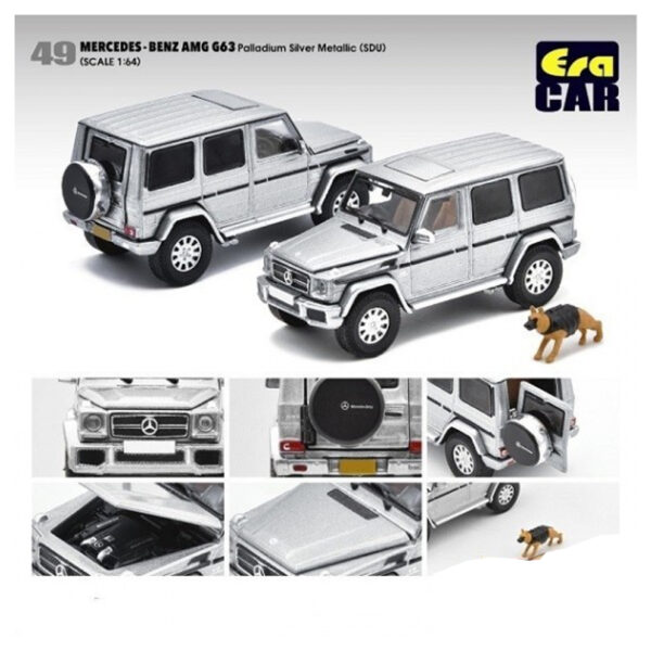 Mercedes-Benz G63 - Palladium Silver