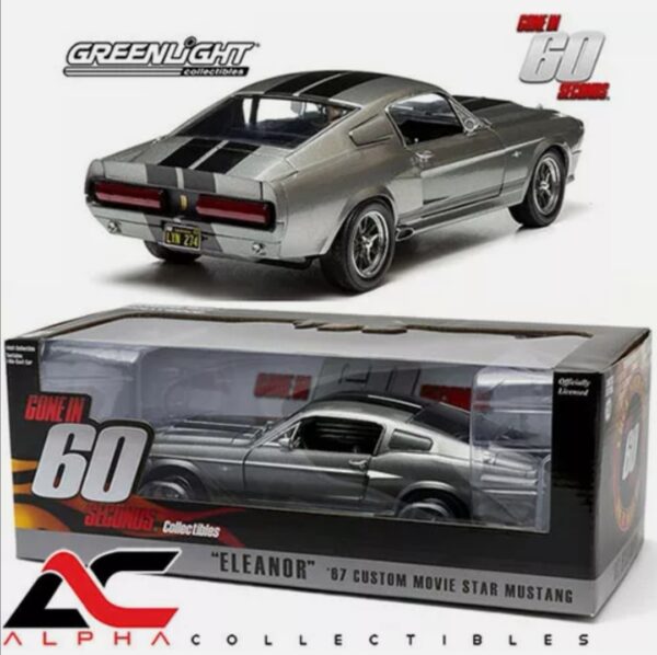 Ford Mustand 1967 Eleanor Gone in 60 seconds (2000) 1:18 - Imagen 2