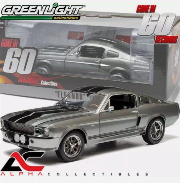 Ford Mustand 1967 Eleanor Gone in 60 seconds (2000) 1:18