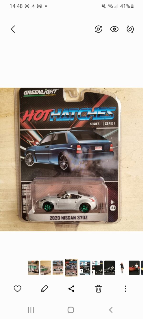 GREENMACHINE Nissan 370z Hot Hatches 1:64 - Imagen 2