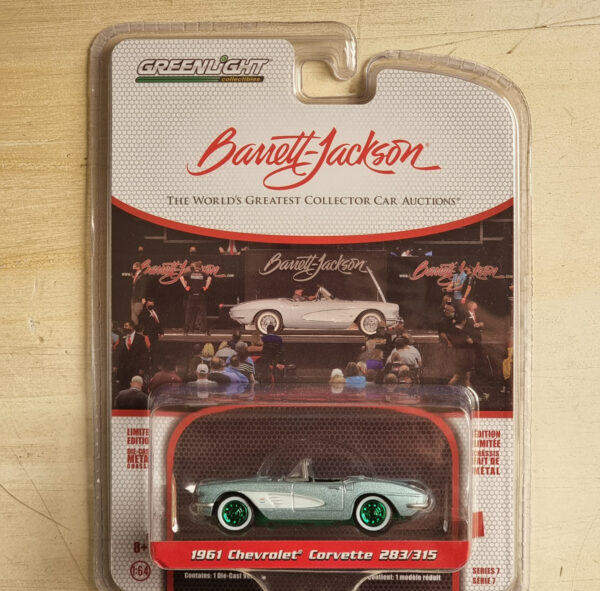 GREENMACHINE CHEVROLET CORVETTE 1961 1:64 - Imagen 2