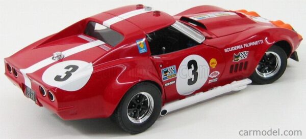 CHEVROLET CORVETTE L88 SCUDERIA FILIPINETTI 24h LE MANS 1968 U.MAGLIOLI - H.GREDER (RAREZA) 1:18 - Imagen 2