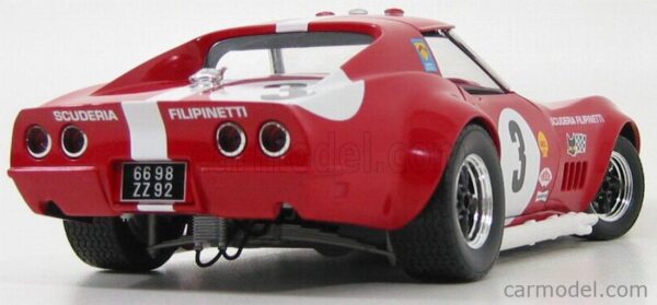 CHEVROLET CORVETTE L88 SCUDERIA FILIPINETTI 24h LE MANS 1968 U.MAGLIOLI - H.GREDER (RAREZA) 1:18 - Imagen 5