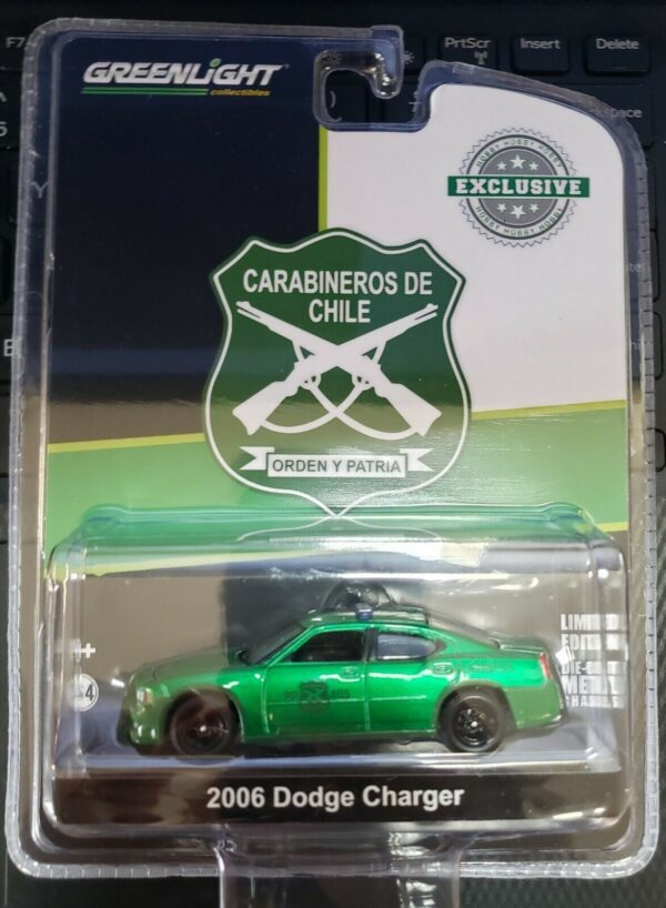 GREENMACHINE DODGE CHARGER 2006 CARABINEROS DE CHILE - Imagen 3