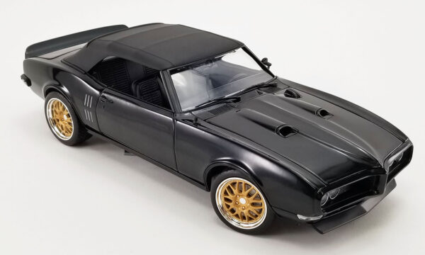 1968 Pontiac Firebird Convertible Restomod Negro