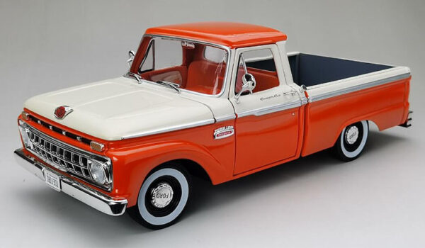 1965 FORD F-100 PICKUP rojo blanco